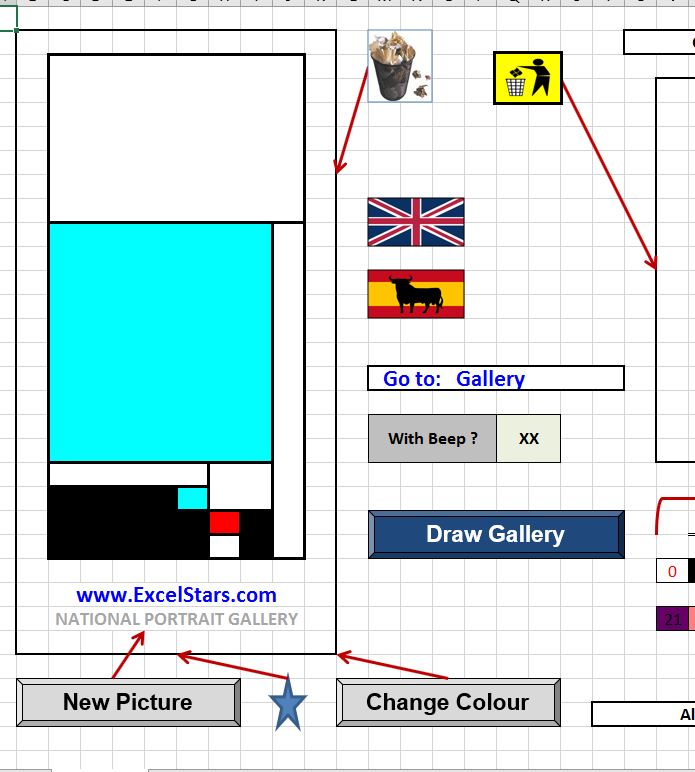 Piet Mondriaan 06 Experto En Excel Programas En Excel Programas