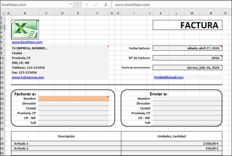 Implementa Software de Facturación en Excel para Empresas de Jardinería